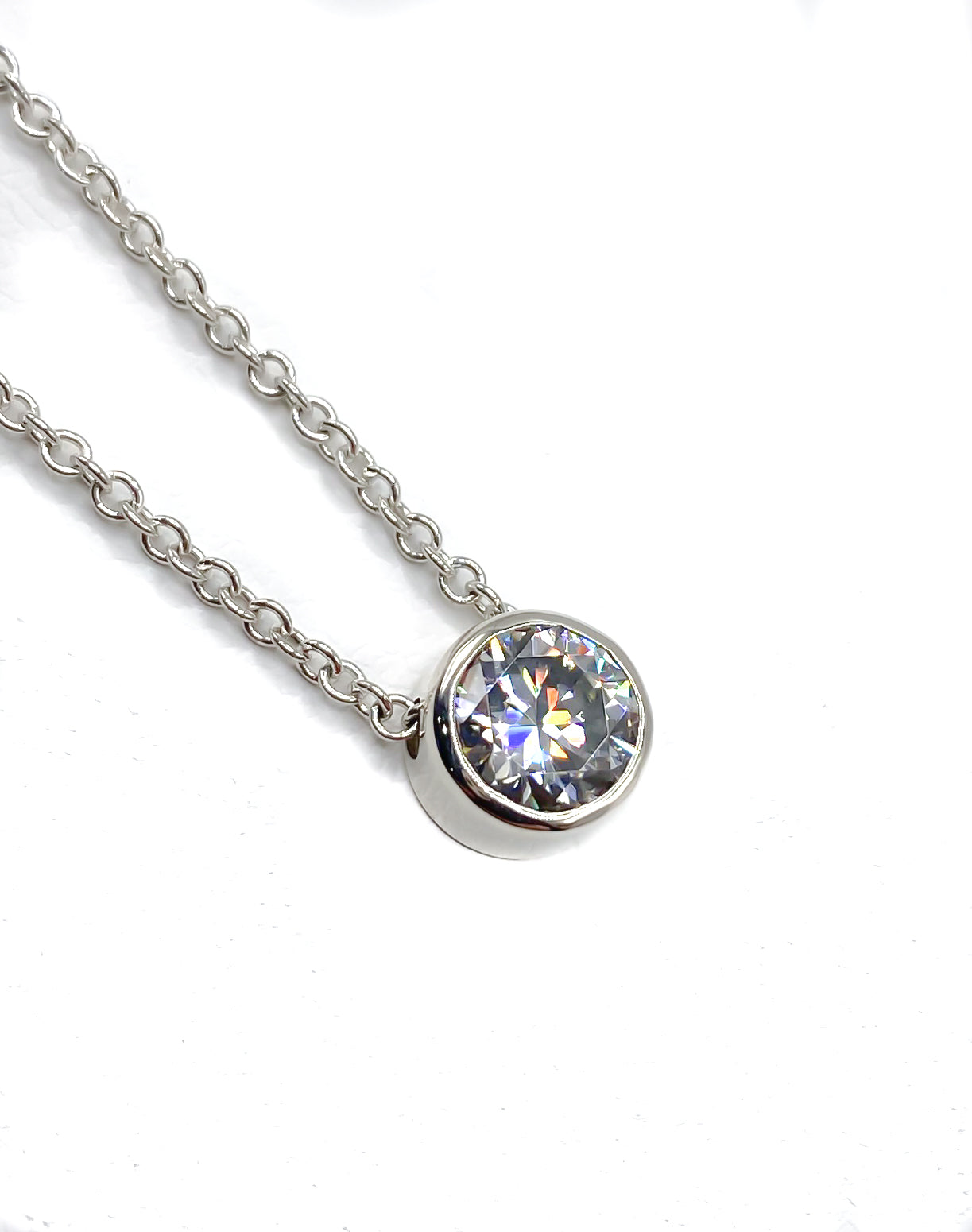 2 ct Moissanite Necklace